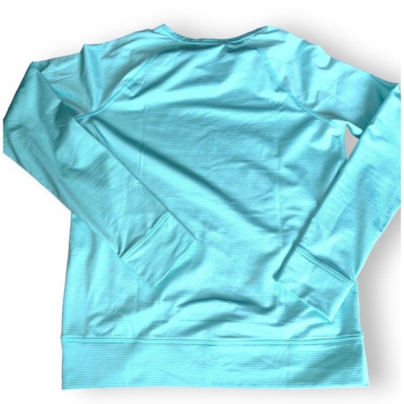 Under Armour Womens Activewear Small Sweatshirt Lot of 2 Full Zip Crewneck Blue - Picture 8 of 16